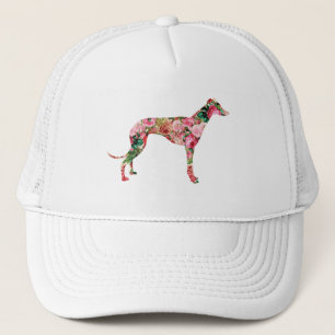 Gorra De Camionero Casquillo floral del galgo