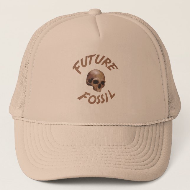 Gorra De Camionero Casquillo fósil futuro (Anverso)