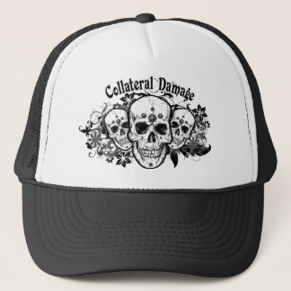 Gorra De Camionero Casquillo hawaiano del camionero de los cráneos