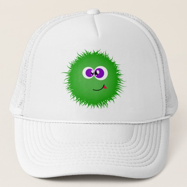 Gorra De Camionero casquillo lindo del monstruo (Anverso)