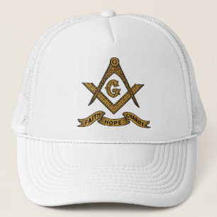 Gorra De Camionero Casquillo masónico del emblema