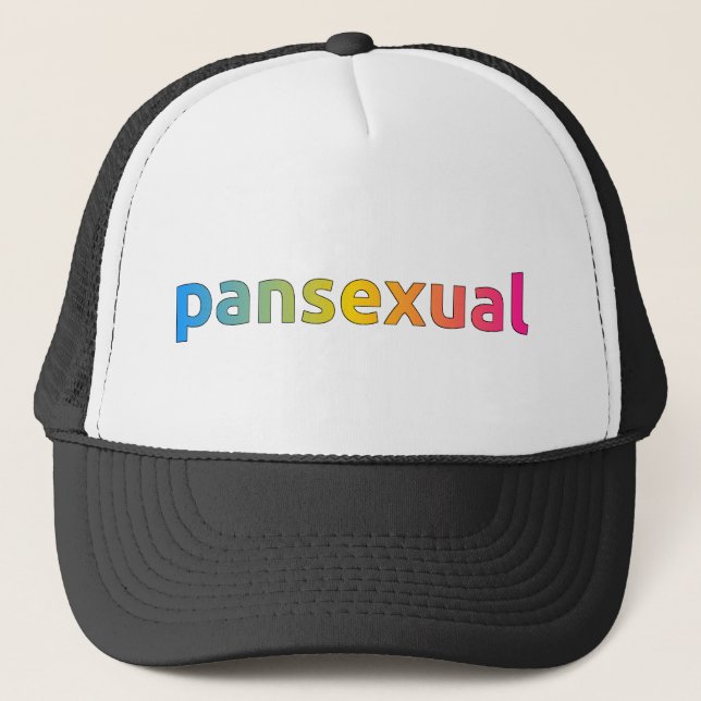 Gorra De Camionero Casquillo Pansexual (Anverso)