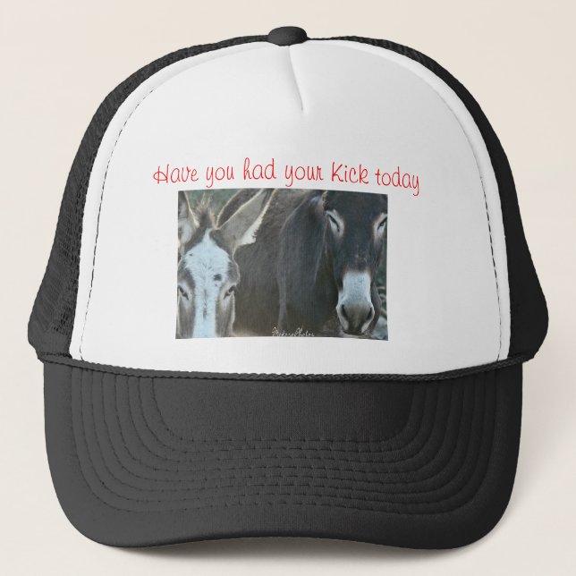 Gorra De Camionero casquillo-personalizar de la mula (Anverso)