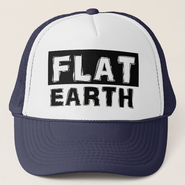 Gorra De Camionero Casquillo plano del camionero de la tierra (Anverso)