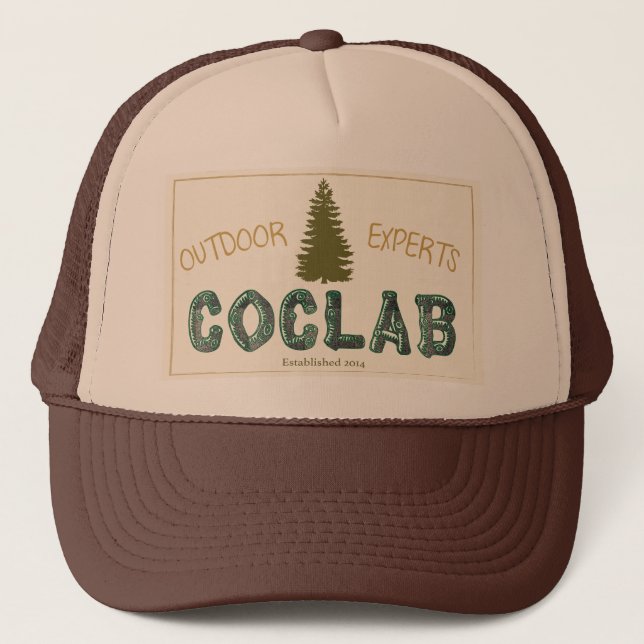 Gorra De Camionero Casquillo que acampa clásico (Anverso)