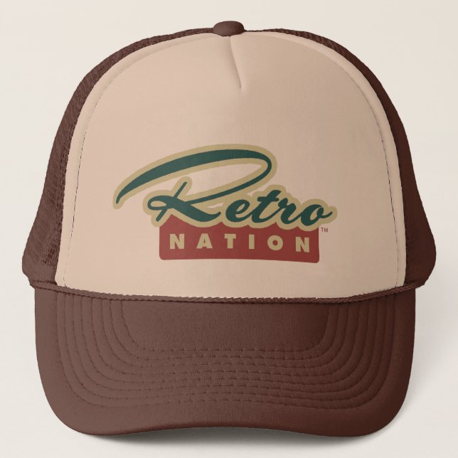 Gorra De Camionero Casquillo retro de la nación (Anverso)