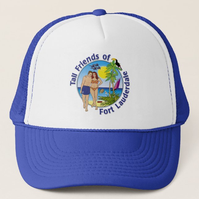 Gorra De Camionero Casquillo w/logo de TFOF (Anverso)