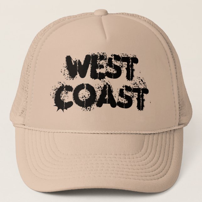 Gorra De Camionero CASQUILLOS DE ENCARGO de la costa oeste POR (Anverso)