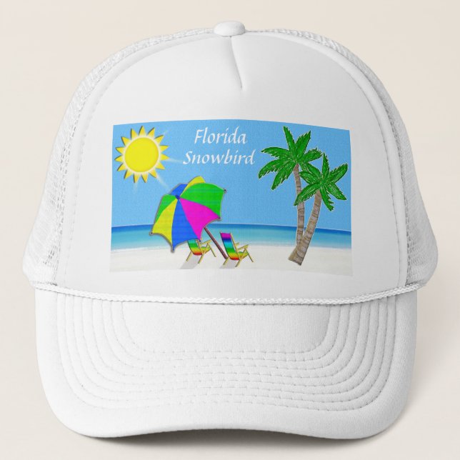 Gorra De Camionero Casquillos de la playa para los hombres y los (Anverso)