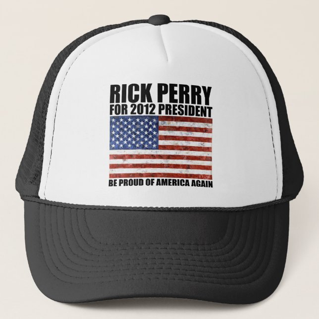 Gorra De Camionero Casquillos/gorras dominantes de Rick Perry (Anverso)