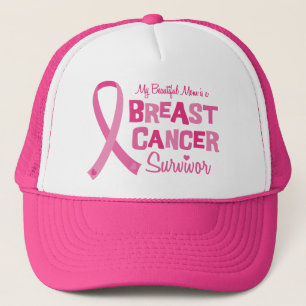 Gorra De Camionero Casquillos hermosos del superviviente del cáncer