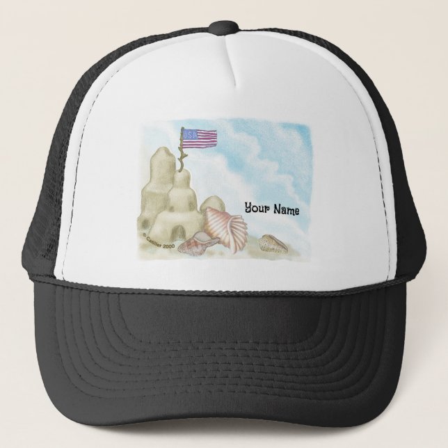 Gorra De Camionero Castillo de arena (Anverso)