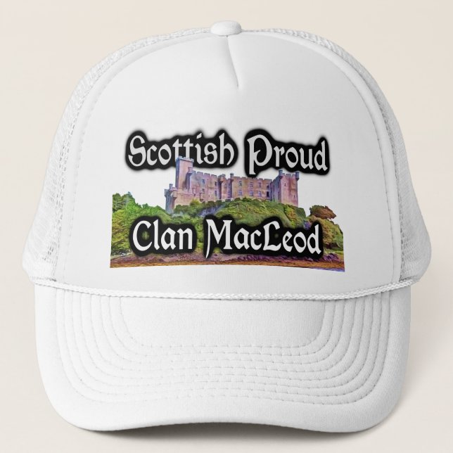 Gorra De Camionero Castillo de Clan MacLeod Dunvegan (Anverso)