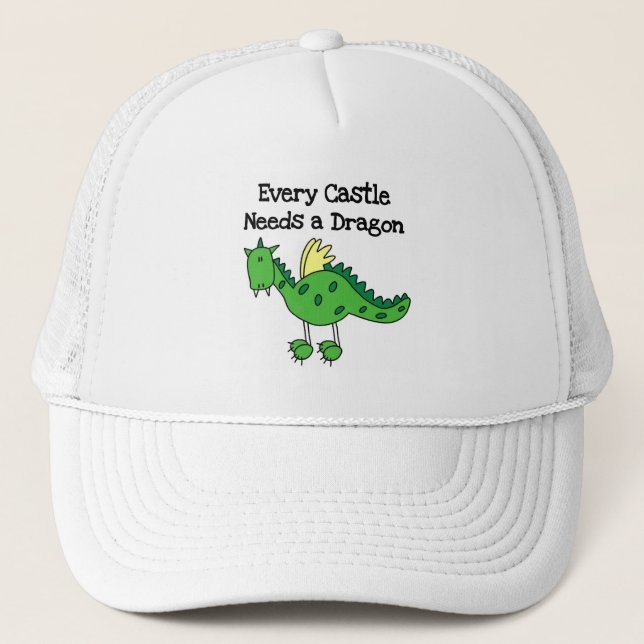 Gorra De Camionero Castillo Dragón (Anverso)