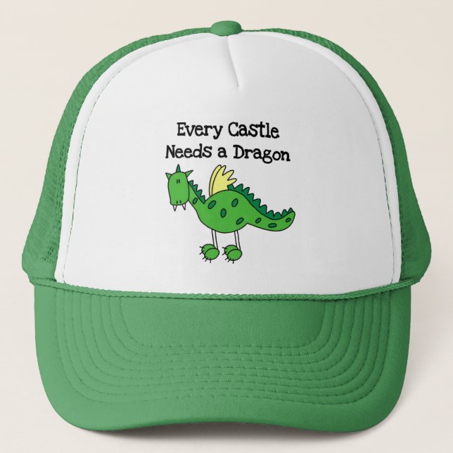 Gorra De Camionero Castillo Dragón (Anverso)