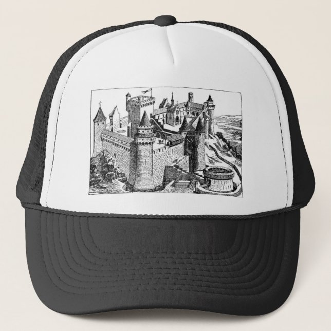 Gorra De Camionero Castillo medieval (Anverso)