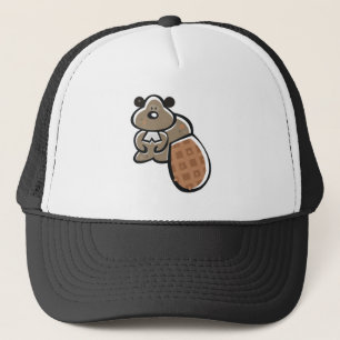 Gorra De Camionero castor de dibujos animados lindo