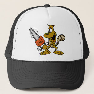 Gorra De Camionero Castor divertido