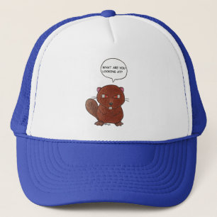 Gorra De Camionero Castor enojado