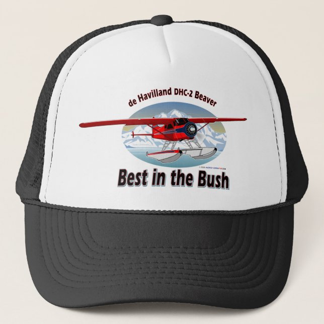 Gorra De Camionero Castor mejor de Bush (Anverso)