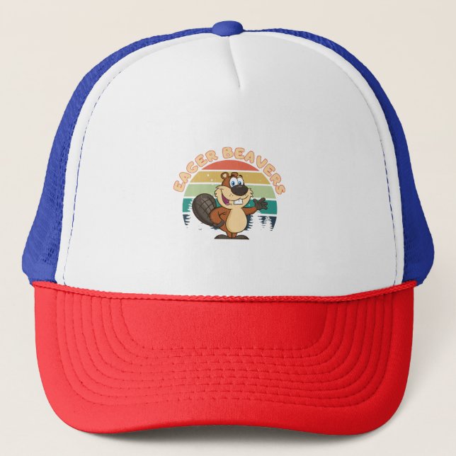 Gorra De Camionero Castores entusiastas (Anverso)