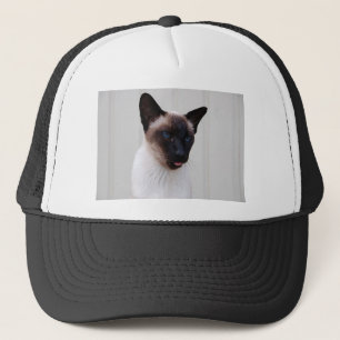 Gorra De Camionero Cat Siamese Portrait