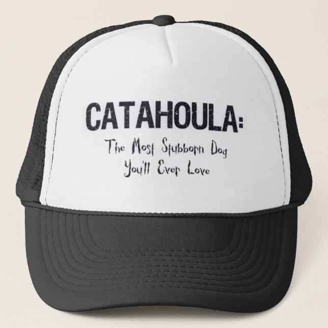 Gorra De Camionero Catahoula obstinado (Anverso)