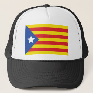 Gorra De Camionero Cataluña (la bandera protagonizada azul)
