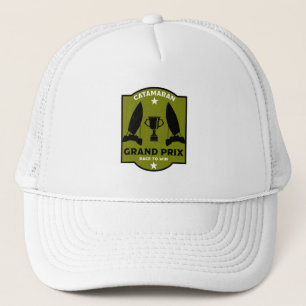 Gorra De Camionero Catamaran Hydrofoil Sailboat Carreras