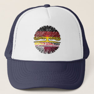 Gorra De Camionero Catarí Alemán Alemania Árbol Raíz