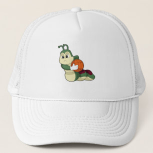 Gorra De Camionero Caterpillar como jugador de baloncesto con balonce