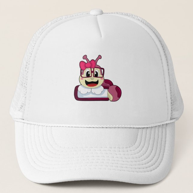 Gorra De Camionero Caterpillar con cinta de opciones (Anverso)
