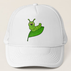 Gorra De Camionero Caterpillar con hoja