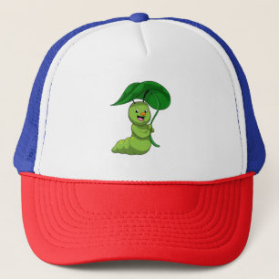 Gorra De Camionero Caterpillar con hoja como parasol