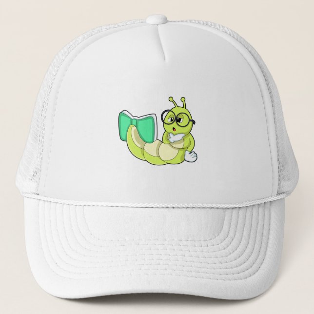 Gorra De Camionero Caterpillar con libro (Anverso)