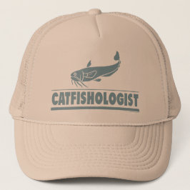 Gorra De Camionero Catfish-ólogo - Pesca, Cocina