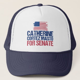 Gorra De Camionero Catherine Cortez Masto para las elecciones al Sena