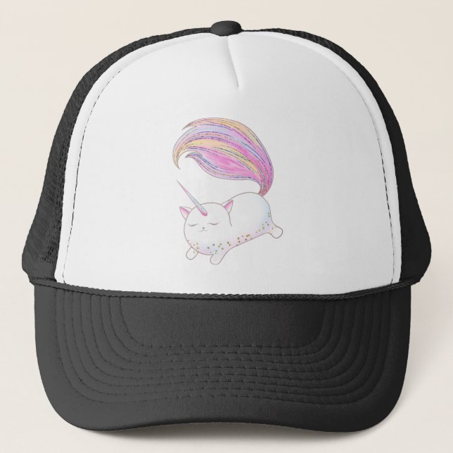 Gorra De Camionero Caticorn Adorable (Anverso)