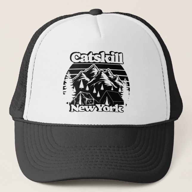 Gorra De Camionero Catskill Nueva York (Anverso)