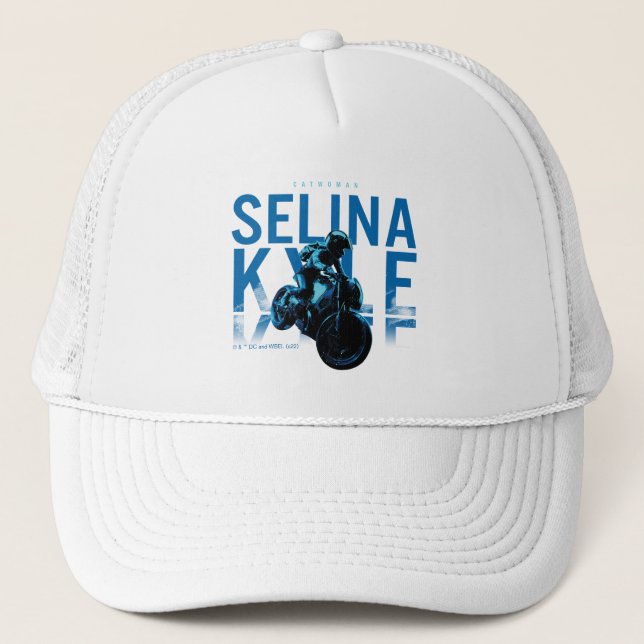 Gorra De Camionero Catwoman Selina Kyle Motorcycle (Anverso)