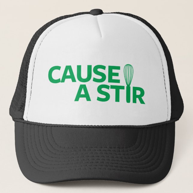Gorra De Camionero Cause un Stir (Anverso)