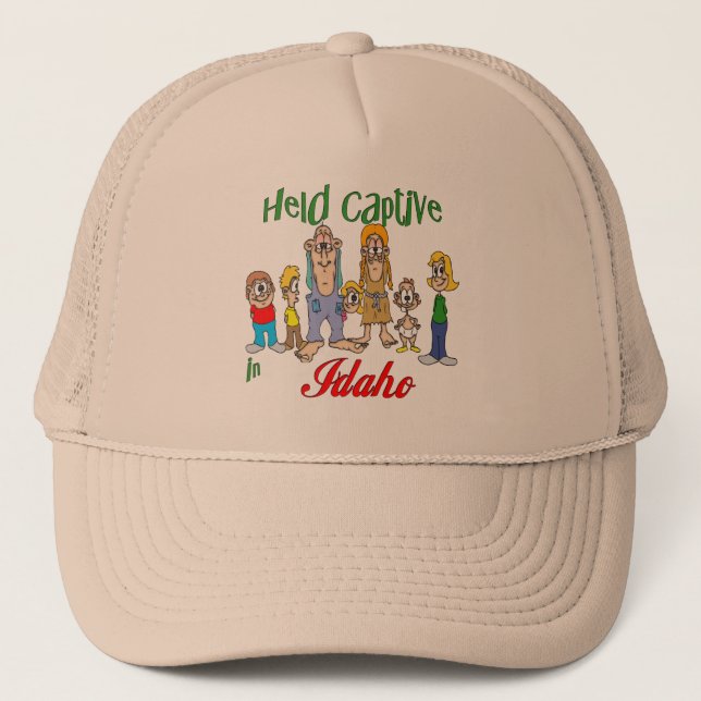 Gorra De Camionero Cautivo en Idaho (Anverso)