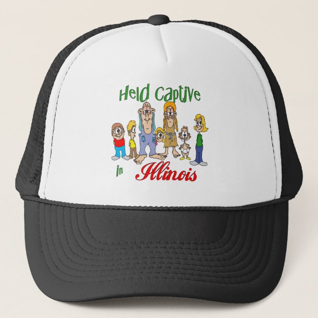 Gorra De Camionero Cautivo en Illinois (Anverso)