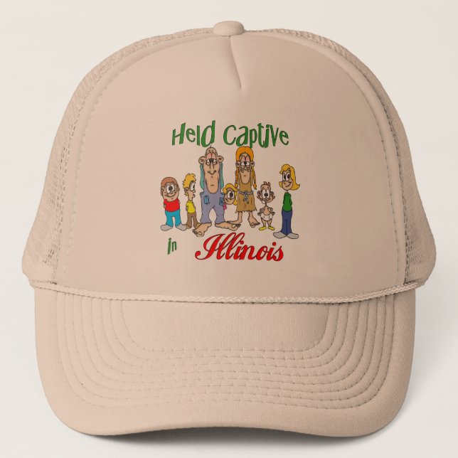 Gorra De Camionero Cautivo en Illinois (Anverso)