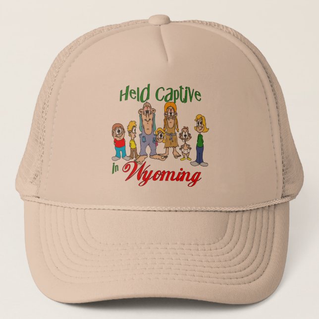 Gorra De Camionero Cautivo en Wyoming (Anverso)