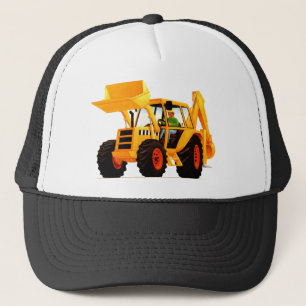 Gorra De Camionero Cavador amarillo