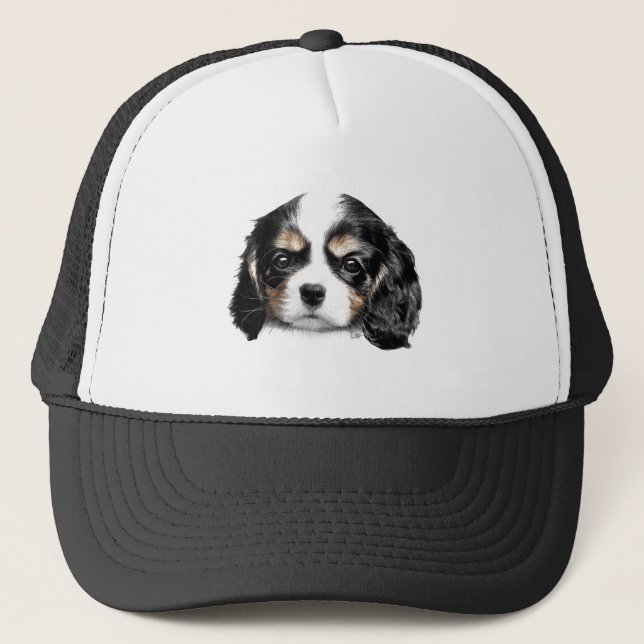 Gorra De Camionero Cavalier King Charles Spaniel (Anverso)
