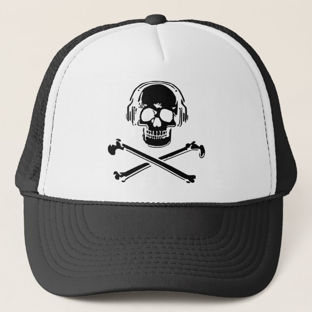 Gorra De Camionero caveira (Anverso)