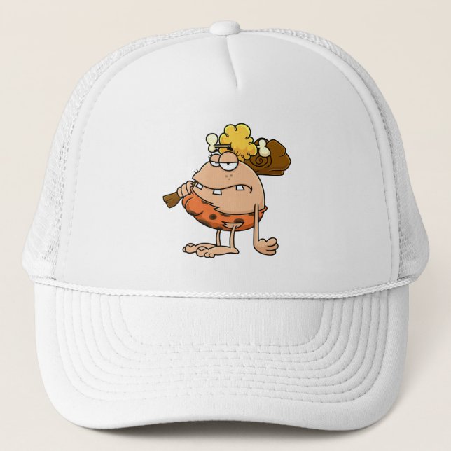 Gorra De Camionero Caveman (Anverso)