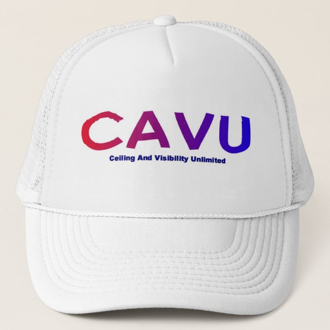 GORRA DE CAMIONERO CAVU (Anverso)